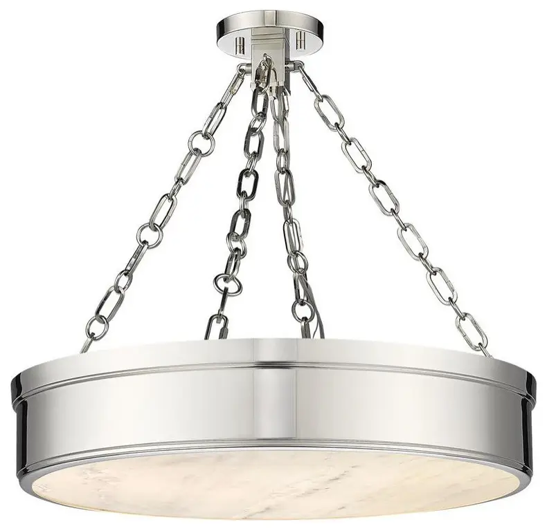 3 Light Semi Flush Mount