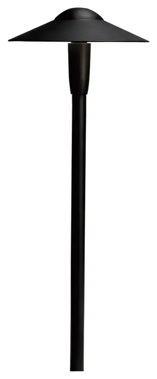 4.3W 3 LED Dome Path Light - Utilitarian inspirations - 22 inches tall by 8.25