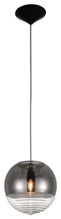 7 X 7 X 7 Clear Glass Pendant Lamp