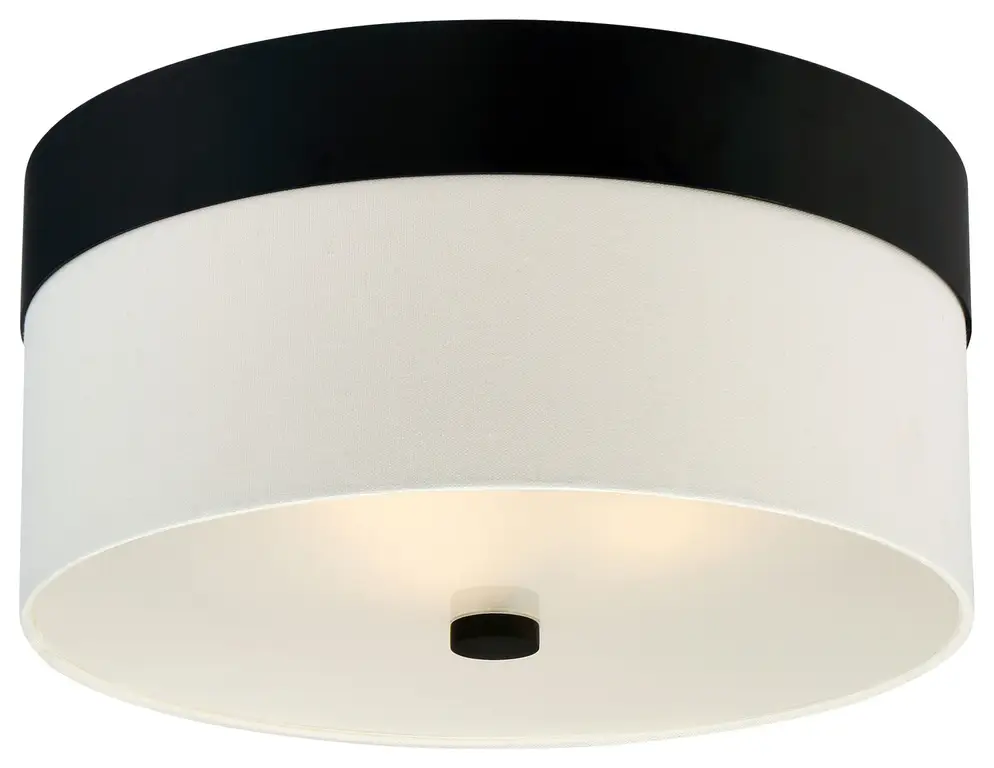 Crystorama Lighting Group 293 Grayson 3 Light 16"W Flush Mount - Dark Bronze