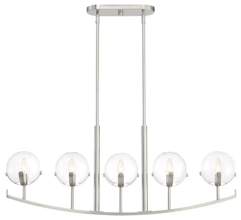 Designers Fountain 93838-SP Spyglass - 5 Light Island Chandelier