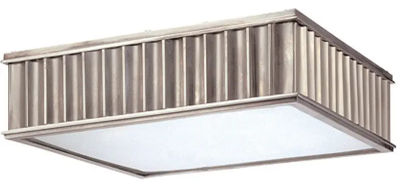 Hudson Valley Middlebury 3-Light Flush Mount, Historic Nickel