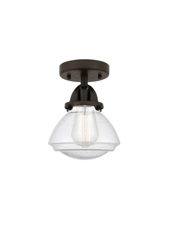 INNOVATIONS 288-1C-OB-G324-LED 1-Light Semi-Flush Mount Oil Rubbed Bronze