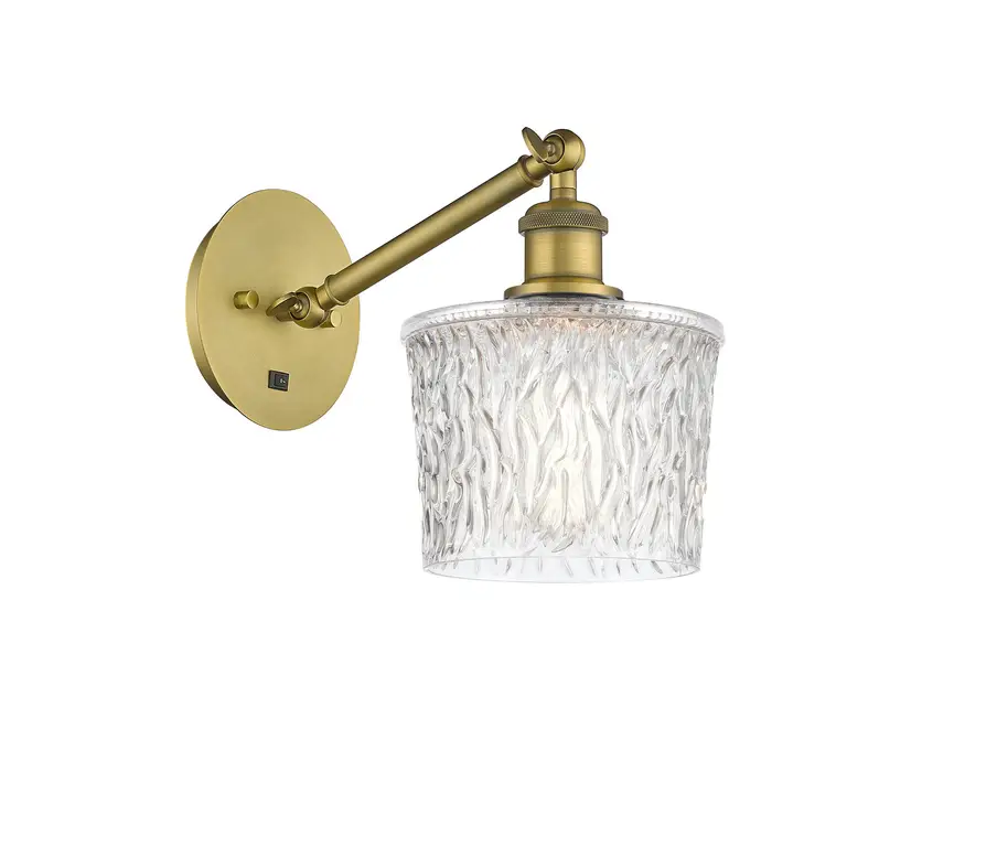 Innovations 317-1W-BB-G402-LED 1-Light Sconce, Brushed Brass