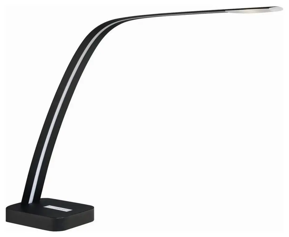 Led Desk/Table Lamp, Satin Black, Type Led 8W